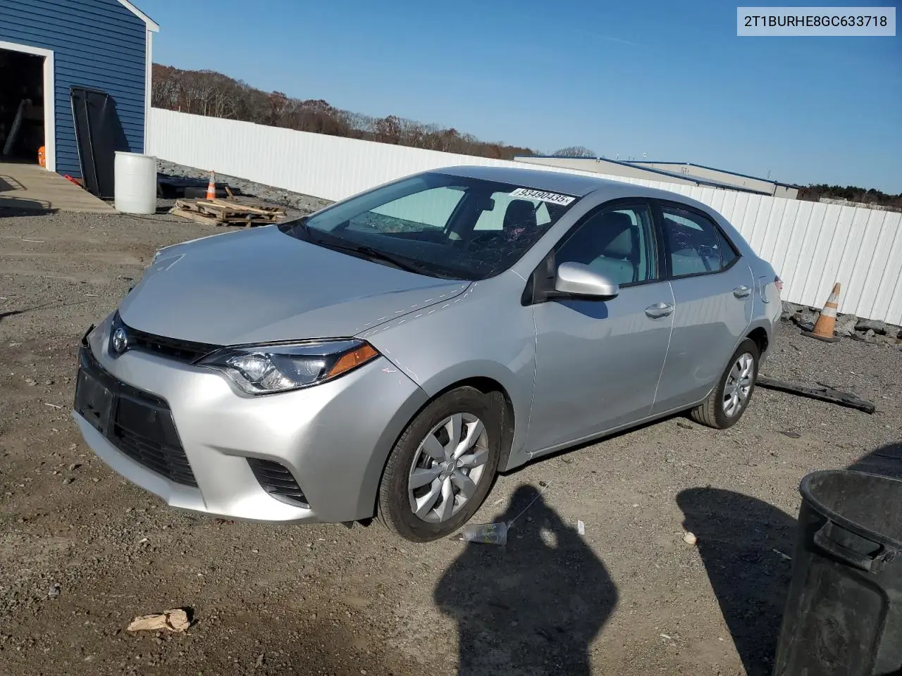 2T1BURHE8GC633718 2016 Toyota Corolla L