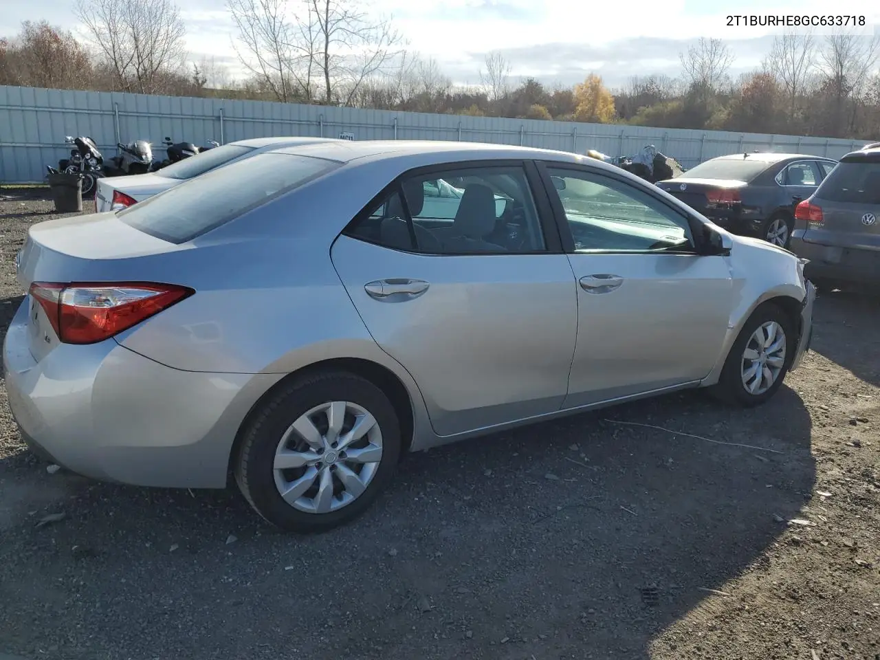 2T1BURHE8GC633718 2016 Toyota Corolla L