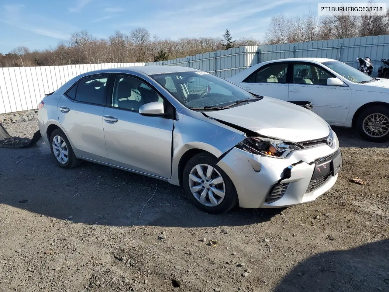 2T1BURHE8GC633718 2016 Toyota Corolla L