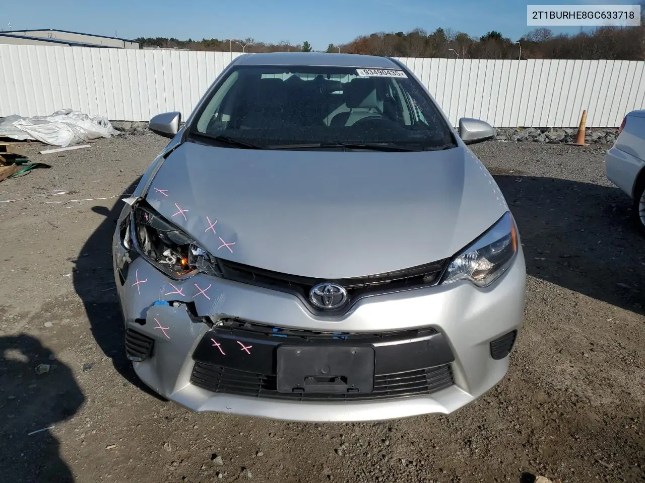 2T1BURHE8GC633718 2016 Toyota Corolla L