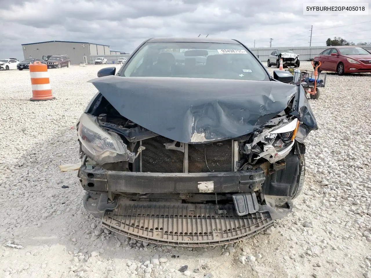 5YFBURHE2GP405018 2016 Toyota Corolla L