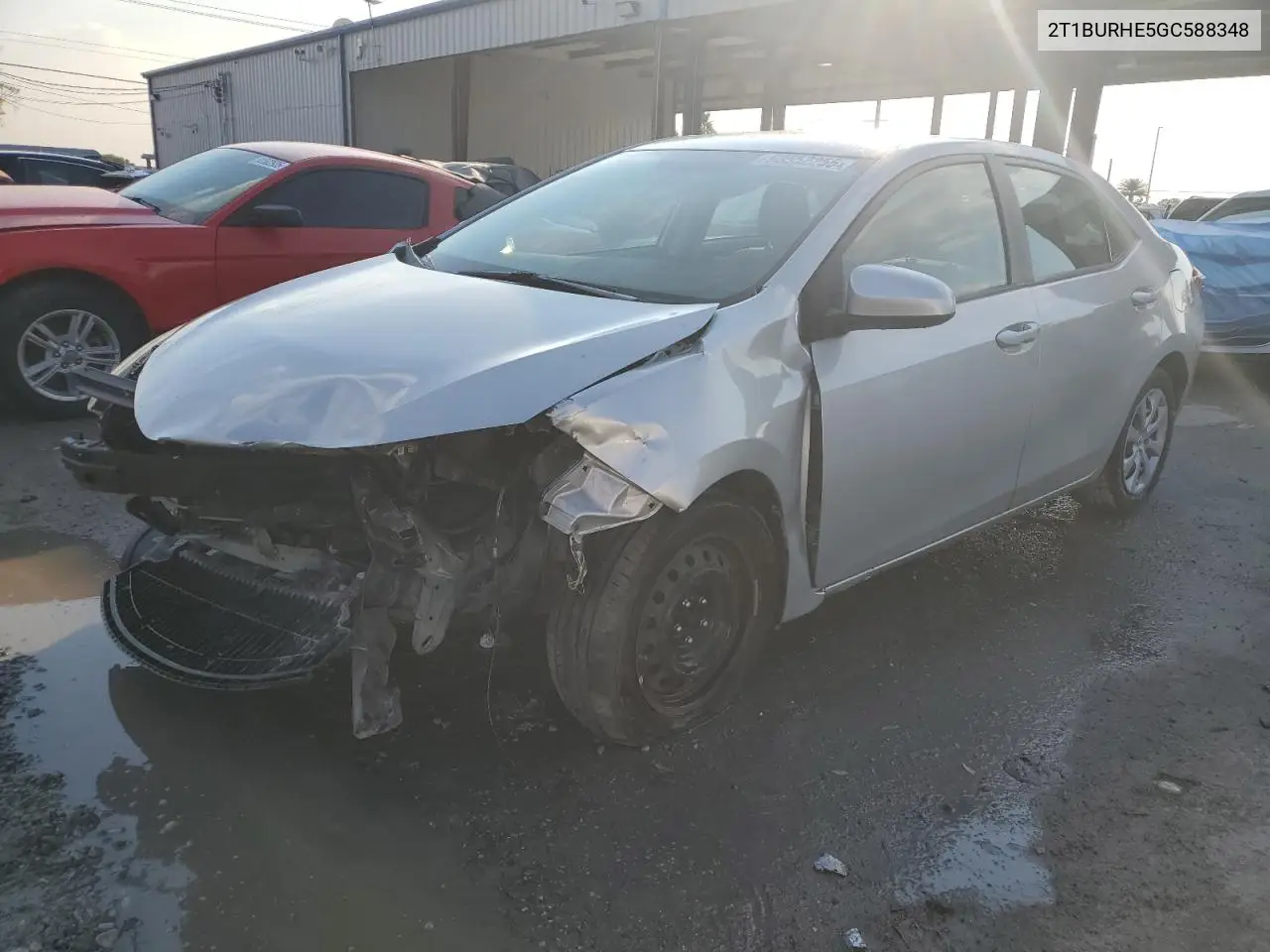 2T1BURHE5GC588348 2016 Toyota Corolla L