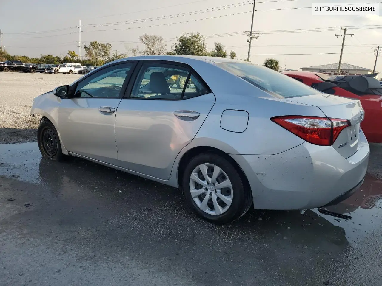 2T1BURHE5GC588348 2016 Toyota Corolla L