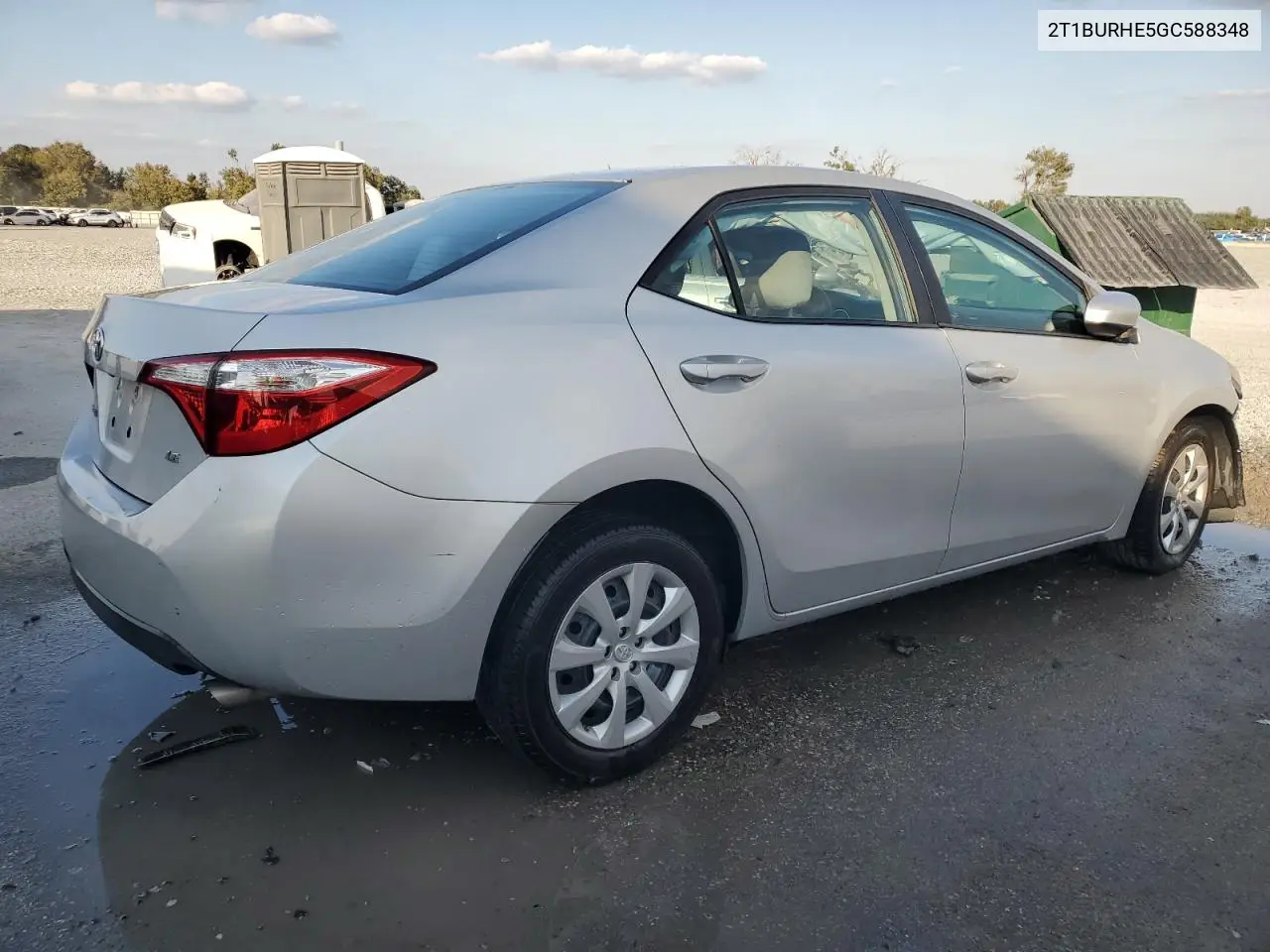 2T1BURHE5GC588348 2016 Toyota Corolla L