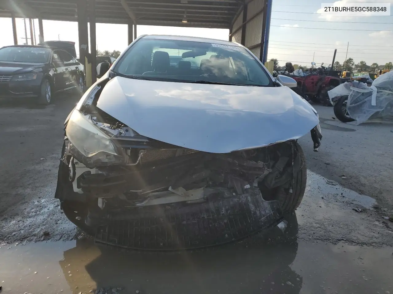 2T1BURHE5GC588348 2016 Toyota Corolla L