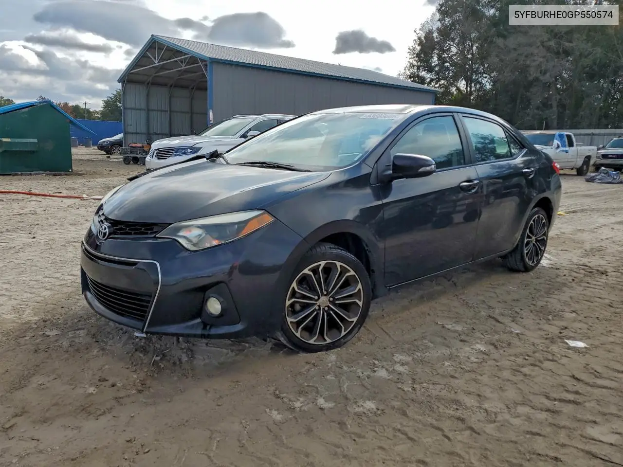 5YFBURHE0GP550574 2016 Toyota Corolla L
