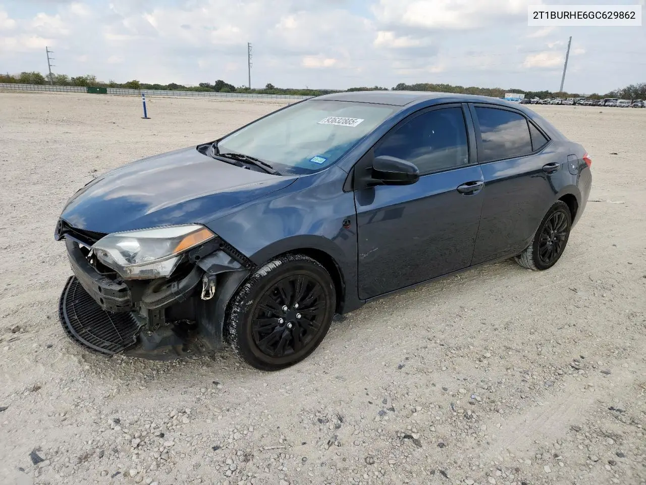 2T1BURHE6GC629862 2016 Toyota Corolla L