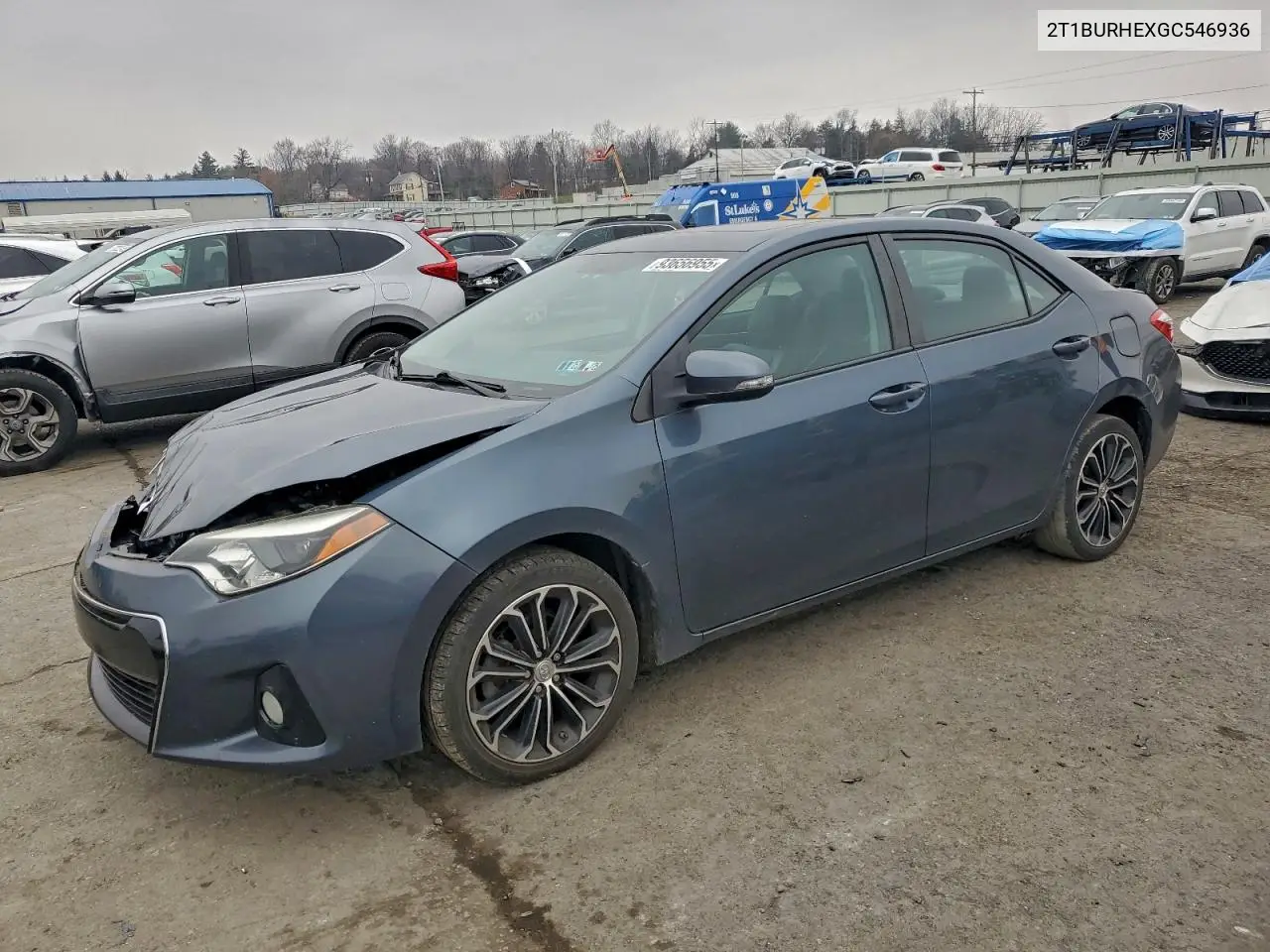 2T1BURHEXGC546936 2016 Toyota Corolla L