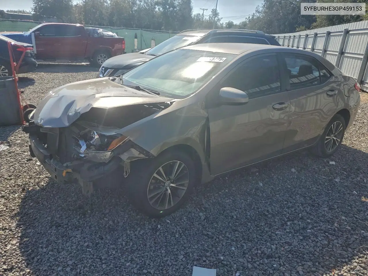 5YFBURHE3GP459153 2016 Toyota Corolla L
