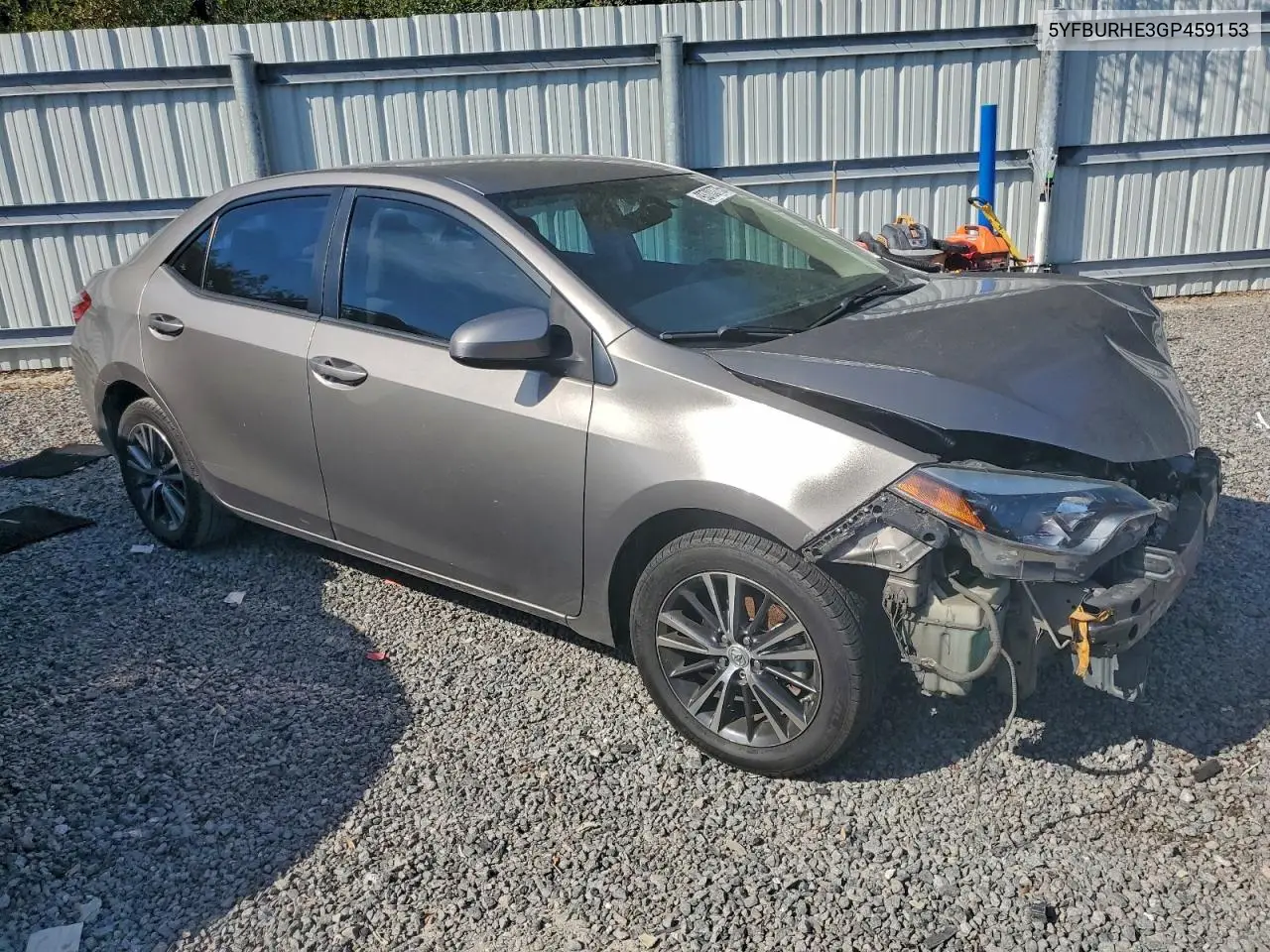 5YFBURHE3GP459153 2016 Toyota Corolla L