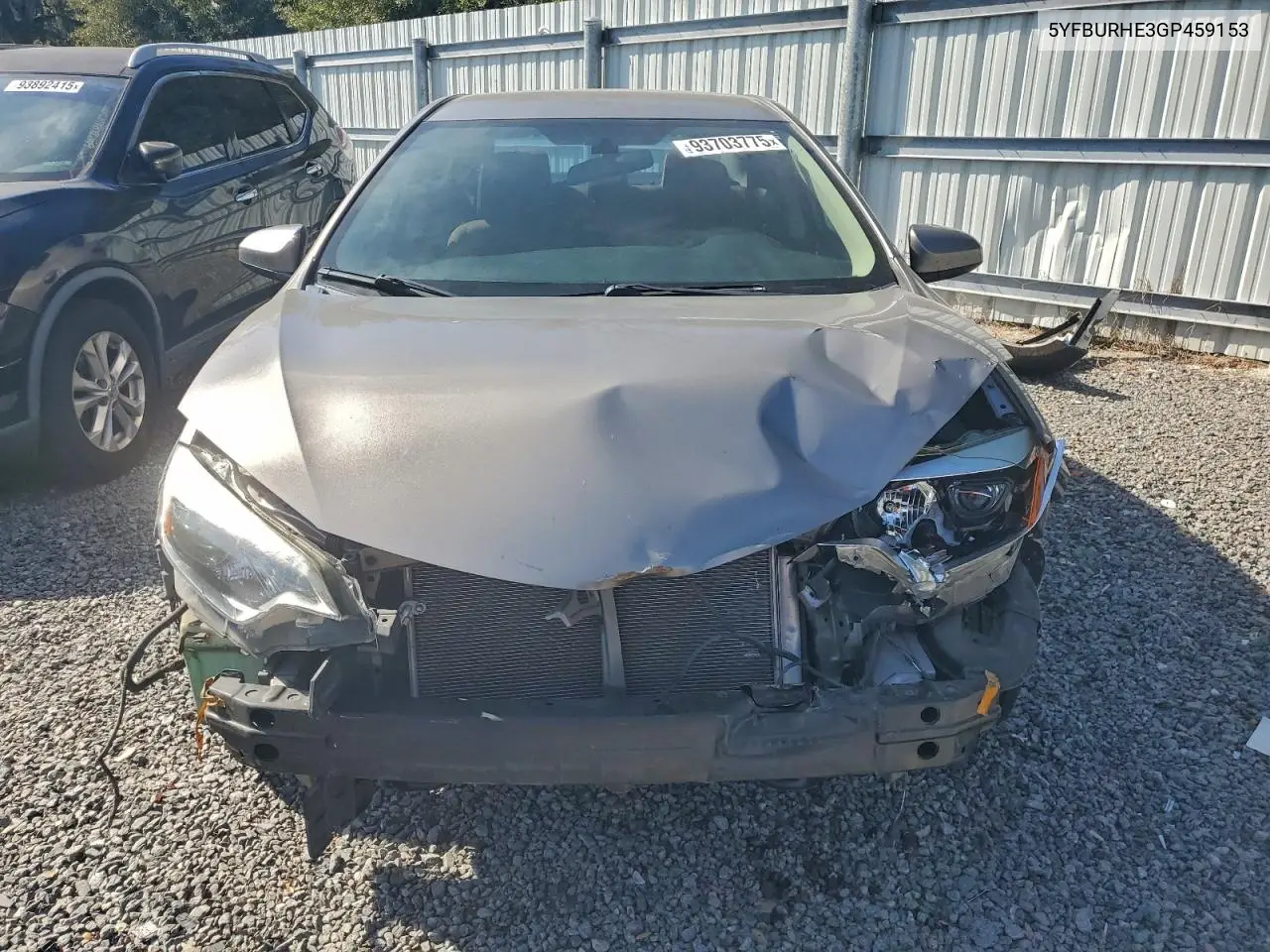 5YFBURHE3GP459153 2016 Toyota Corolla L