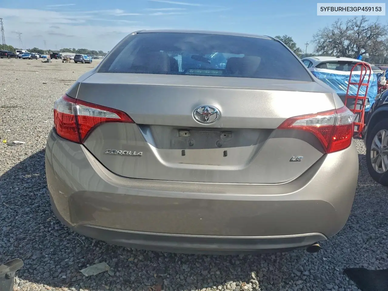 5YFBURHE3GP459153 2016 Toyota Corolla L