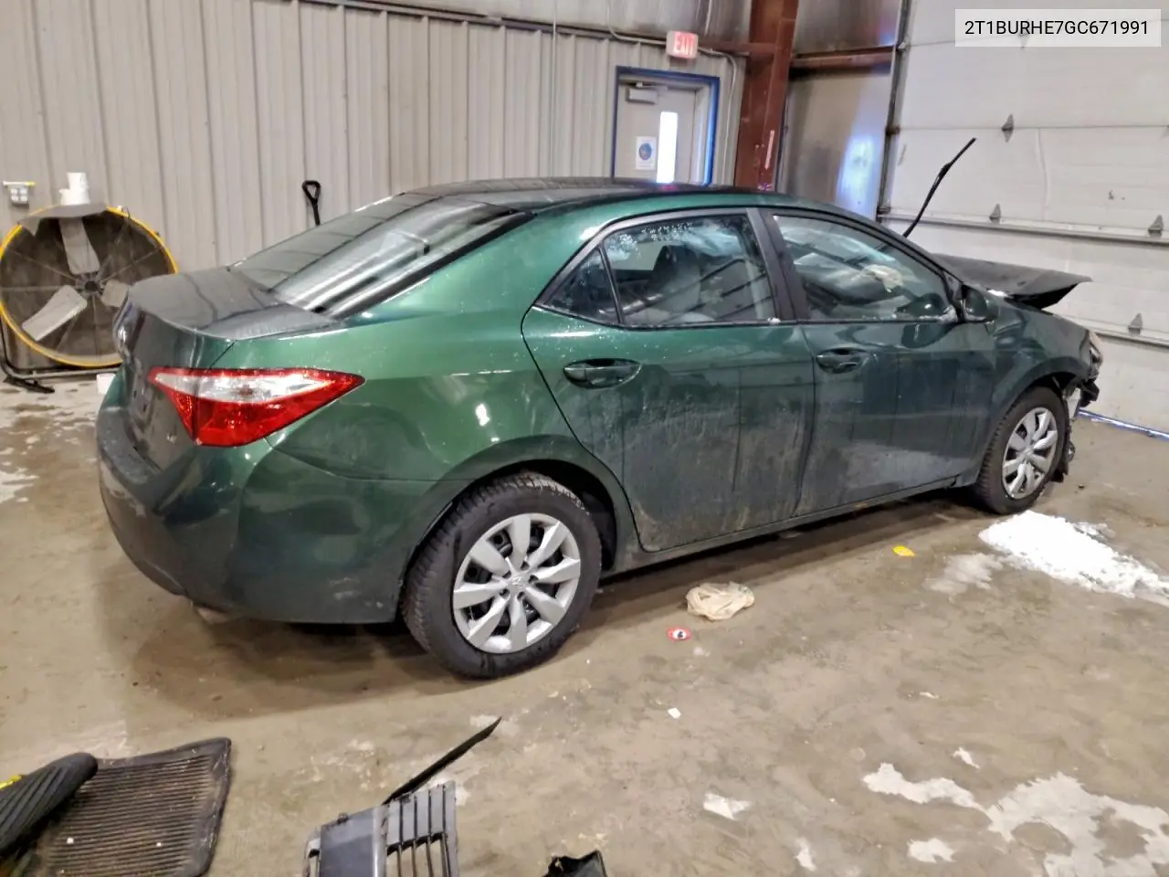 2T1BURHE7GC671991 2016 Toyota Corolla L