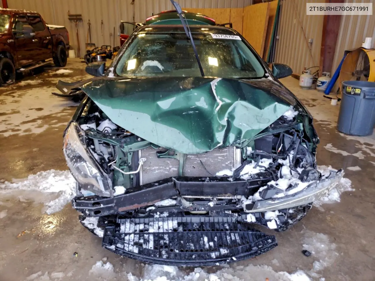 2T1BURHE7GC671991 2016 Toyota Corolla L