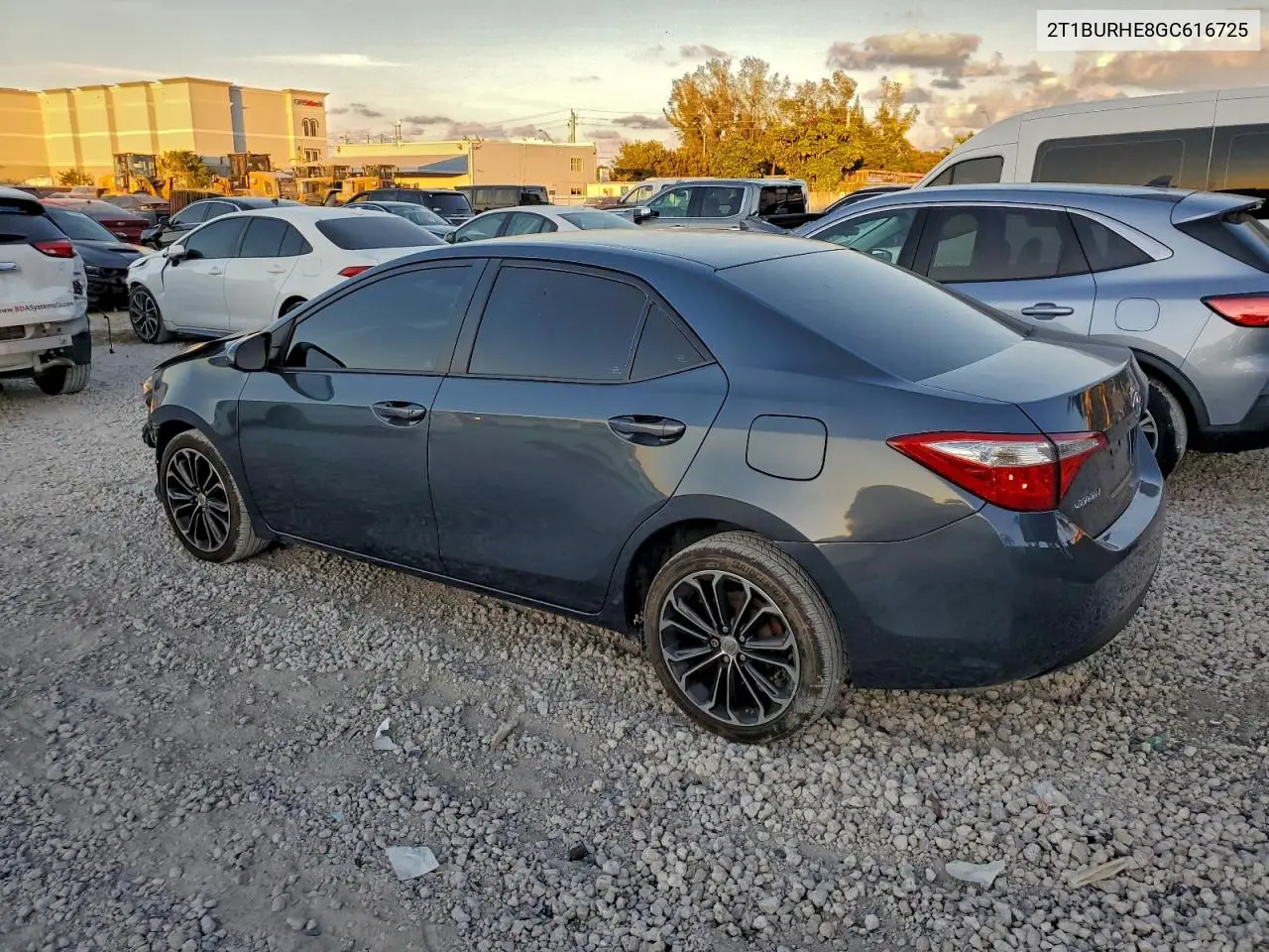 2T1BURHE8GC616725 2016 Toyota Corolla L