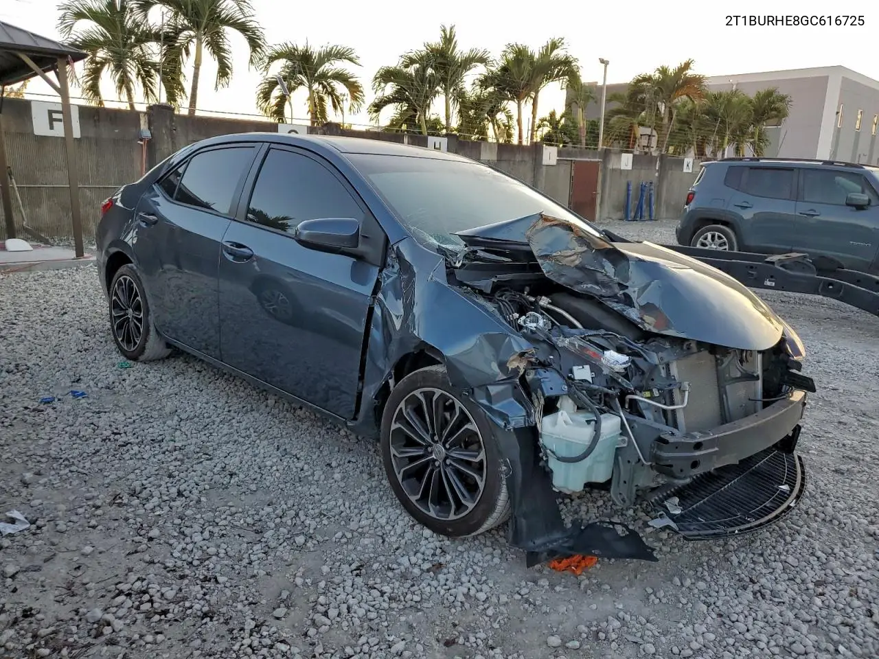 2T1BURHE8GC616725 2016 Toyota Corolla L
