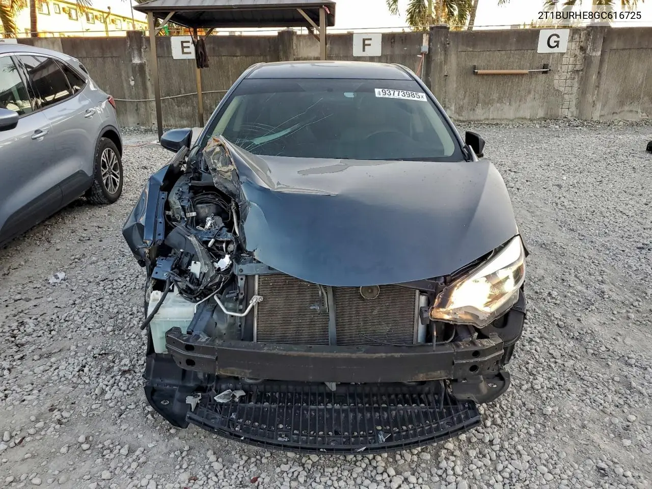 2T1BURHE8GC616725 2016 Toyota Corolla L