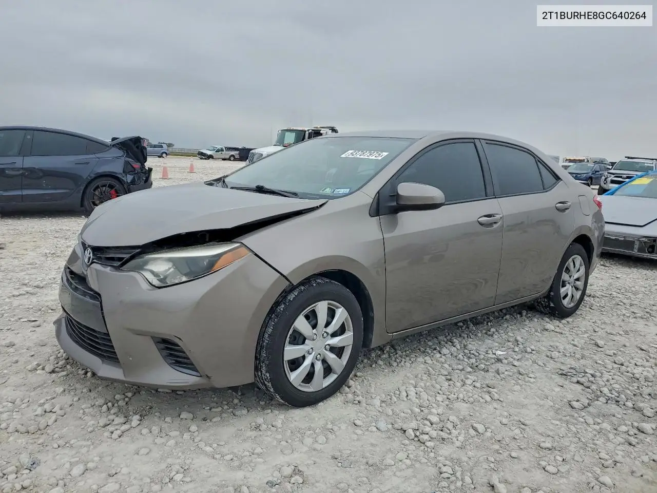 2T1BURHE8GC640264 2016 Toyota Corolla L