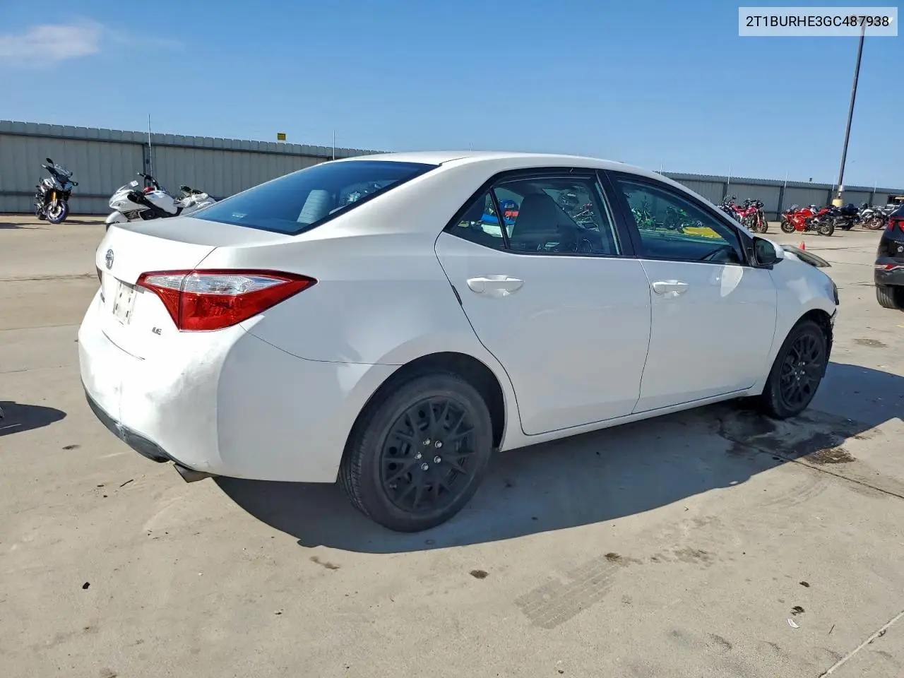 2T1BURHE3GC487938 2016 Toyota Corolla L