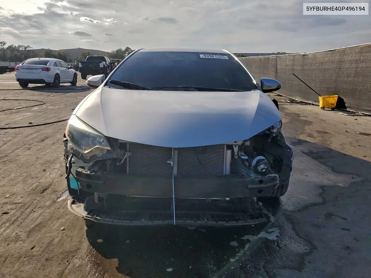 5YFBURHE4GP496194 2016 Toyota Corolla L