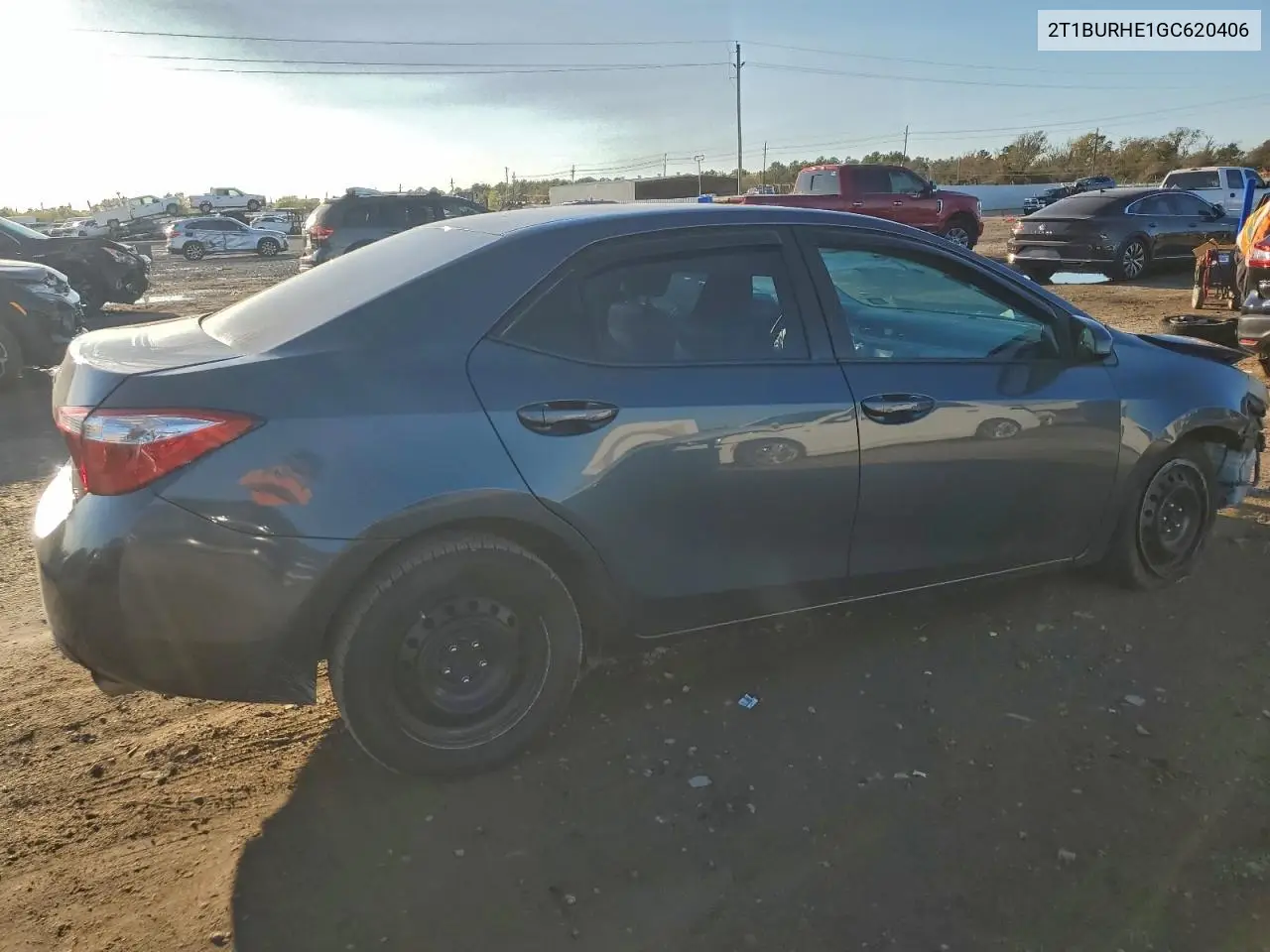 2T1BURHE1GC620406 2016 Toyota Corolla L