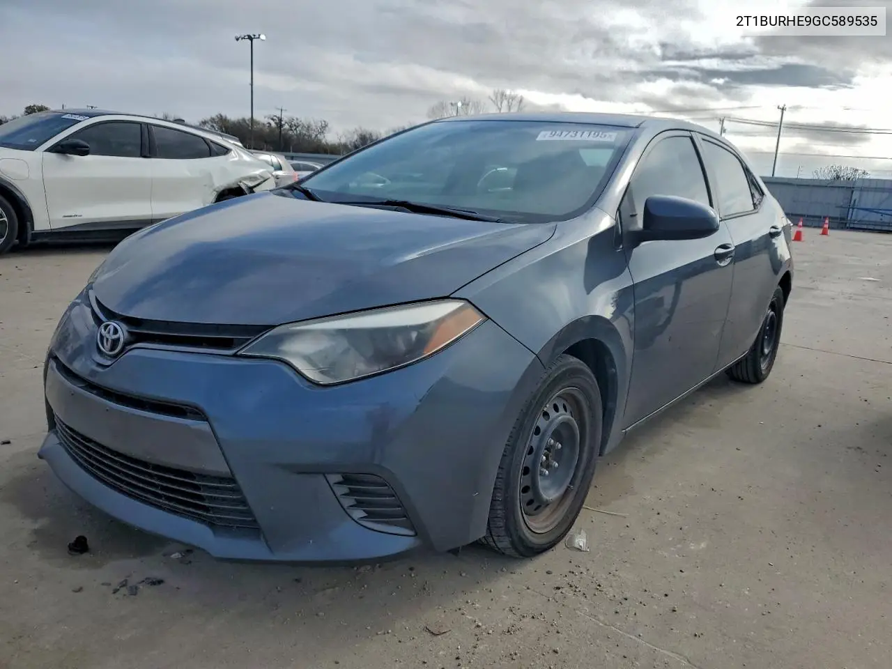2T1BURHE9GC589535 2016 Toyota Corolla L