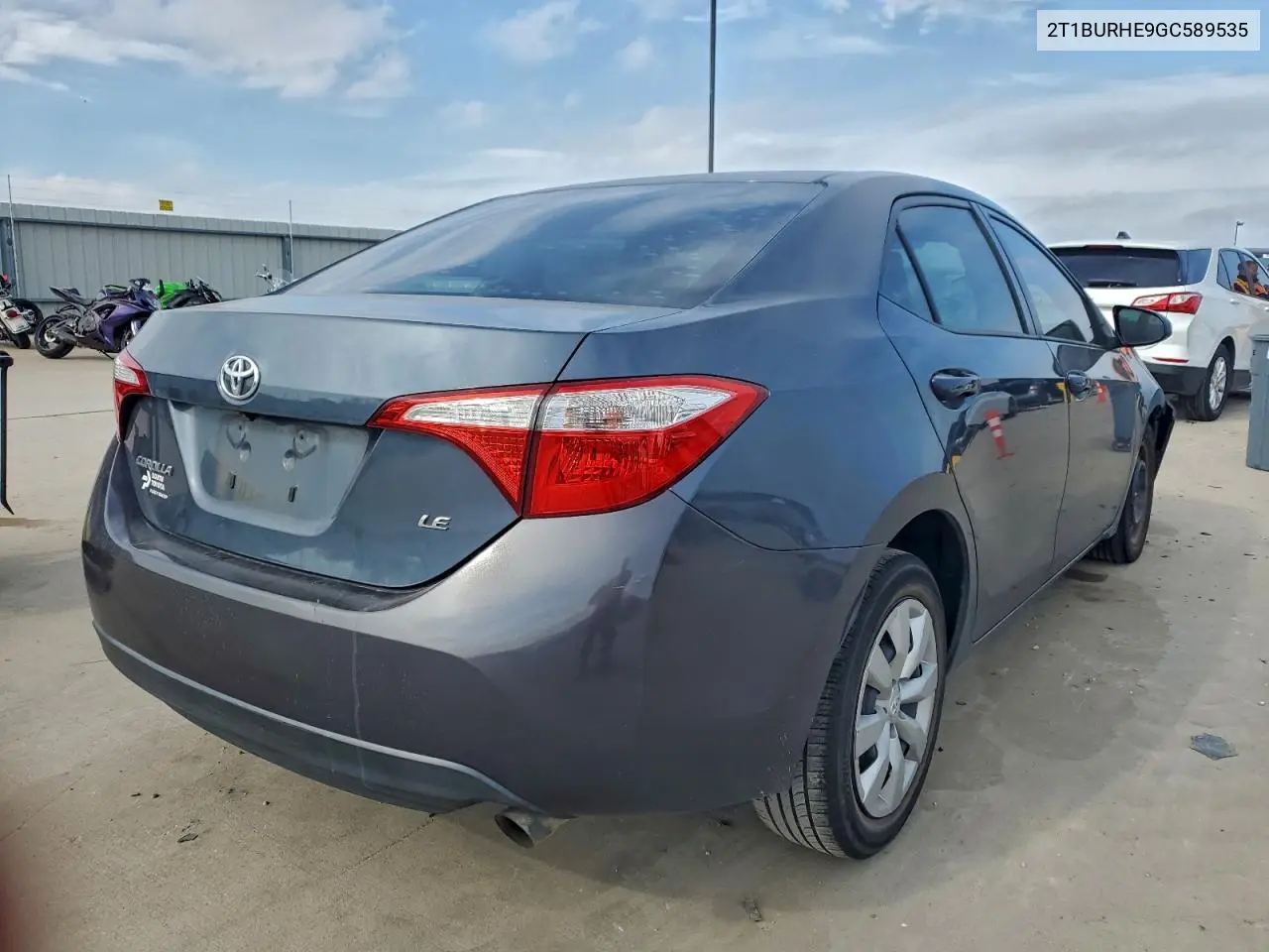 2T1BURHE9GC589535 2016 Toyota Corolla L