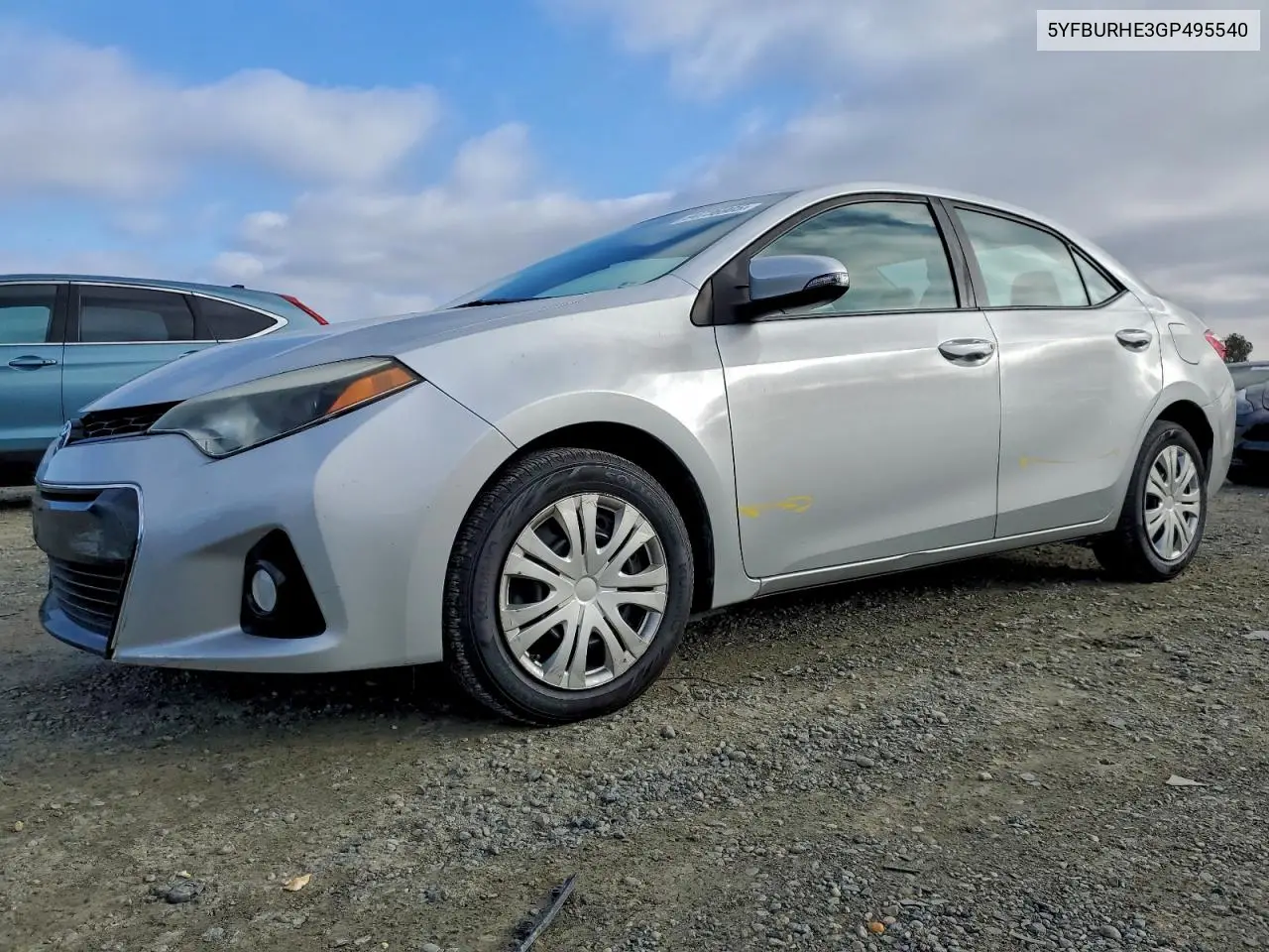 5YFBURHE3GP495540 2016 Toyota Corolla L
