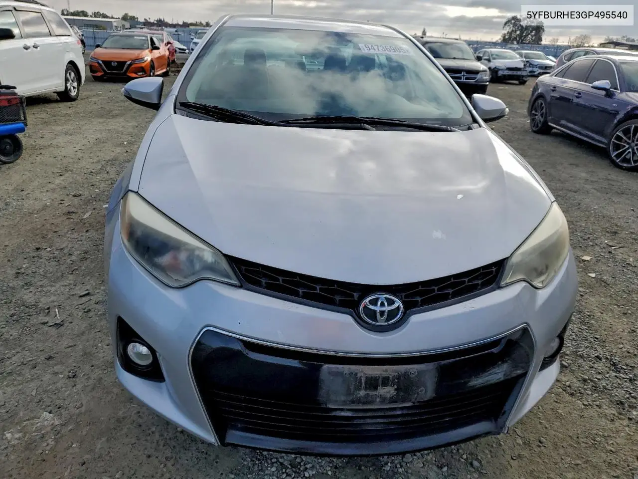 5YFBURHE3GP495540 2016 Toyota Corolla L
