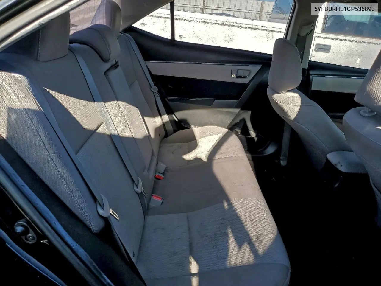 5YFBURHE1GP536893 2016 Toyota Corolla L