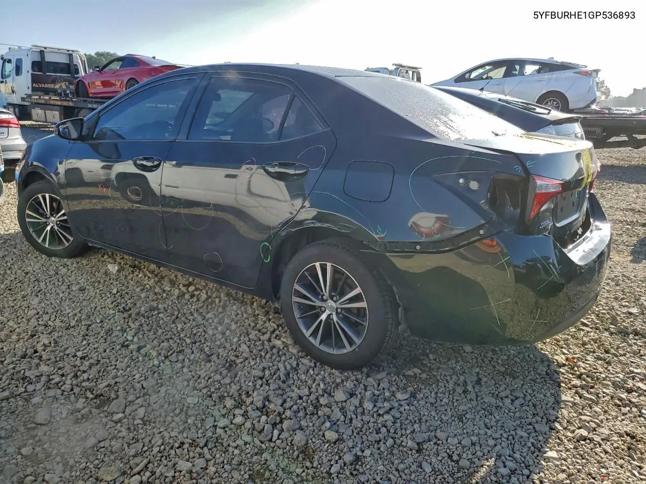 5YFBURHE1GP536893 2016 Toyota Corolla L