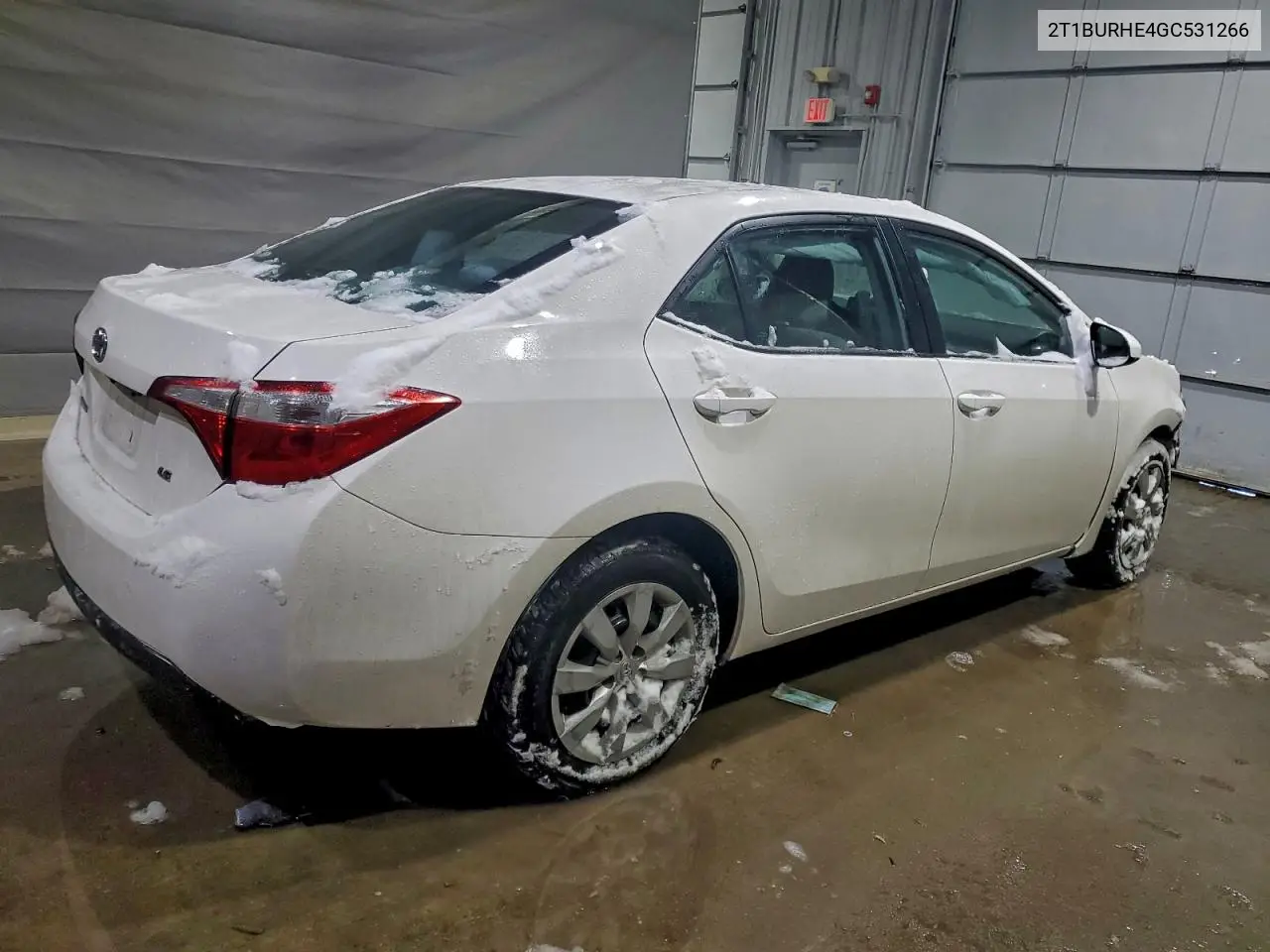2T1BURHE4GC531266 2016 Toyota Corolla L