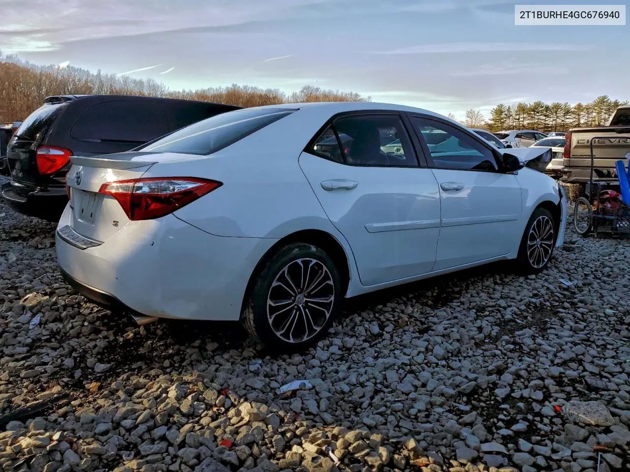 2T1BURHE4GC676940 2016 Toyota Corolla L