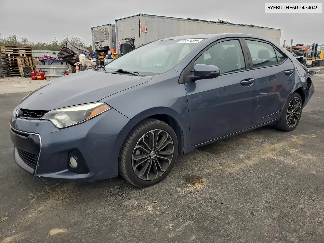 5YFBURHE6GP474049 2016 Toyota Corolla L