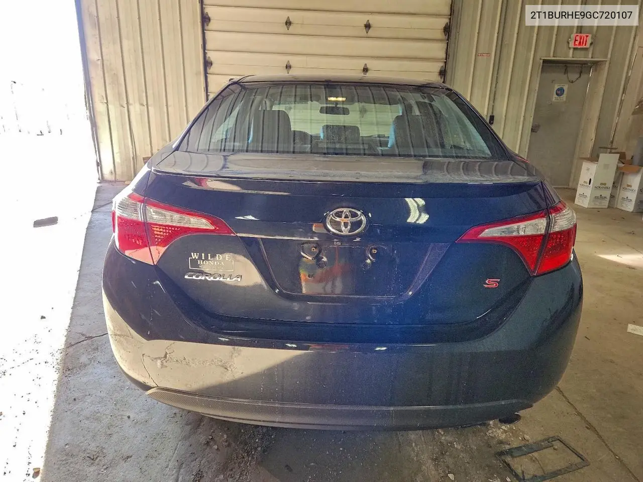 2T1BURHE9GC720107 2016 Toyota Corolla L