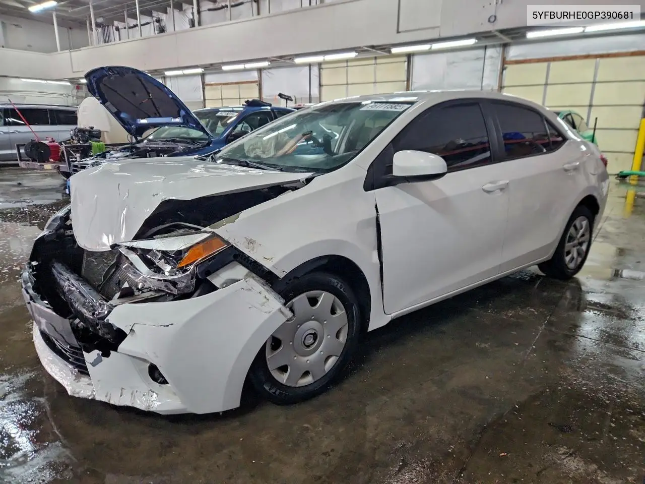 5YFBURHE0GP390681 2016 Toyota Corolla Le