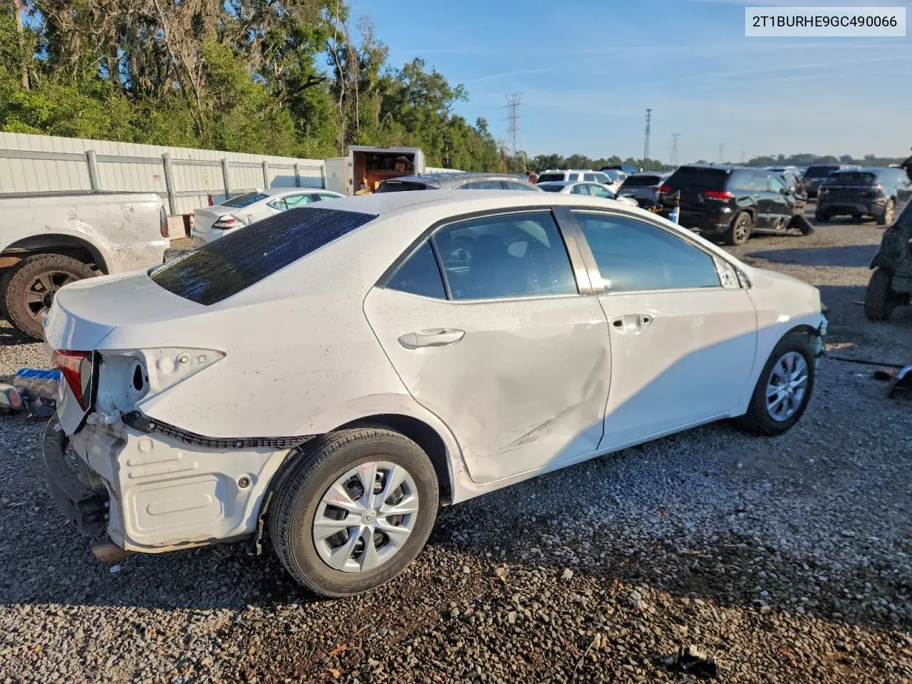 2T1BURHE9GC490066 2016 Toyota Corolla L