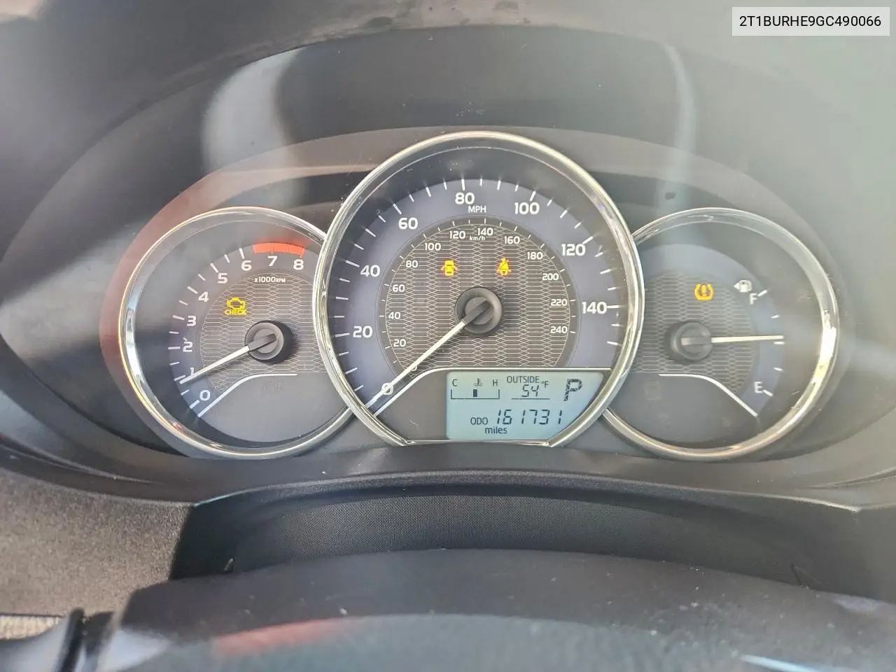2T1BURHE9GC490066 2016 Toyota Corolla L