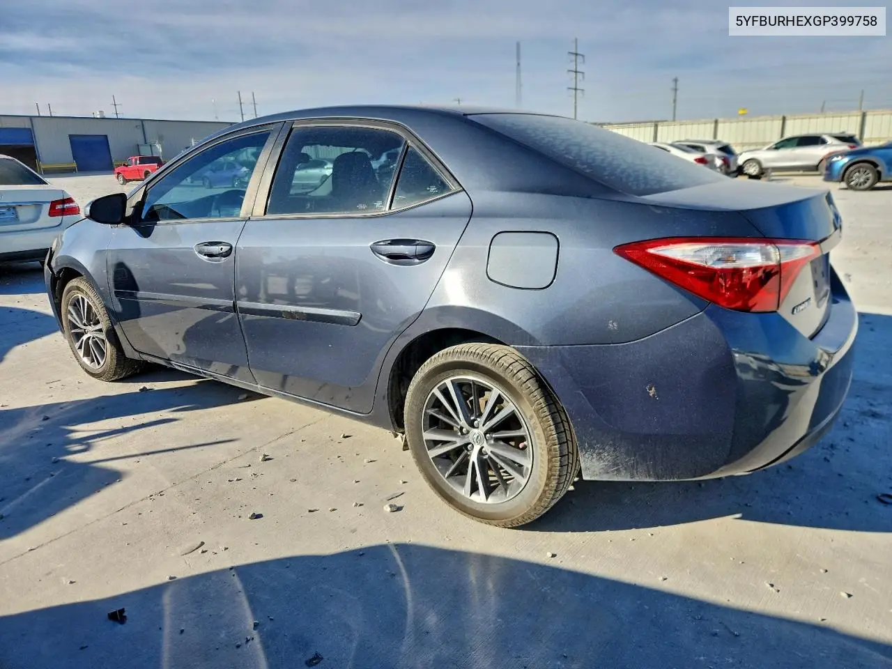 5YFBURHEXGP399758 2016 Toyota Corolla L