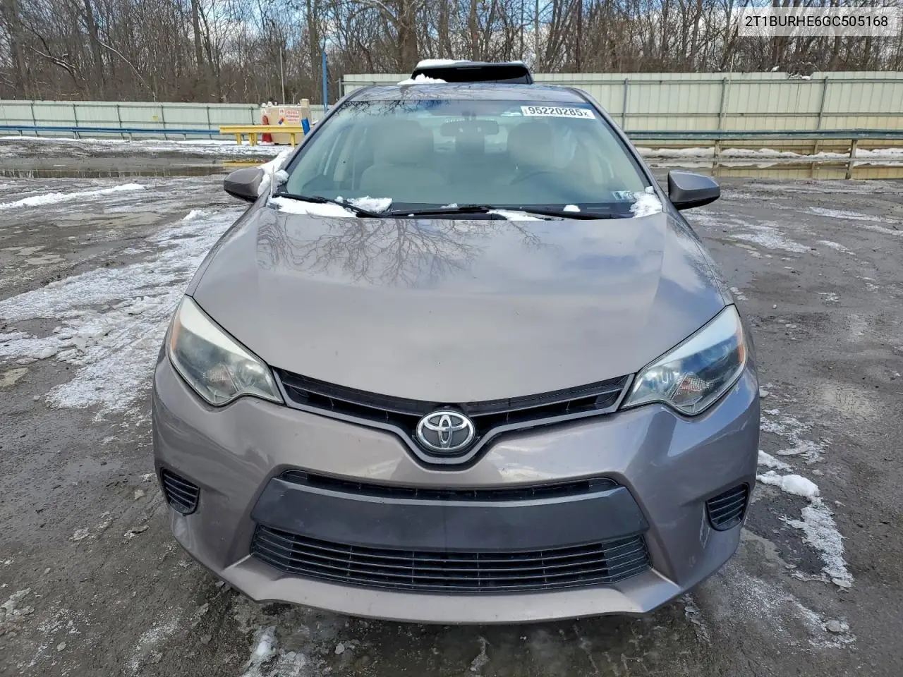 2T1BURHE6GC505168 2016 Toyota Corolla L