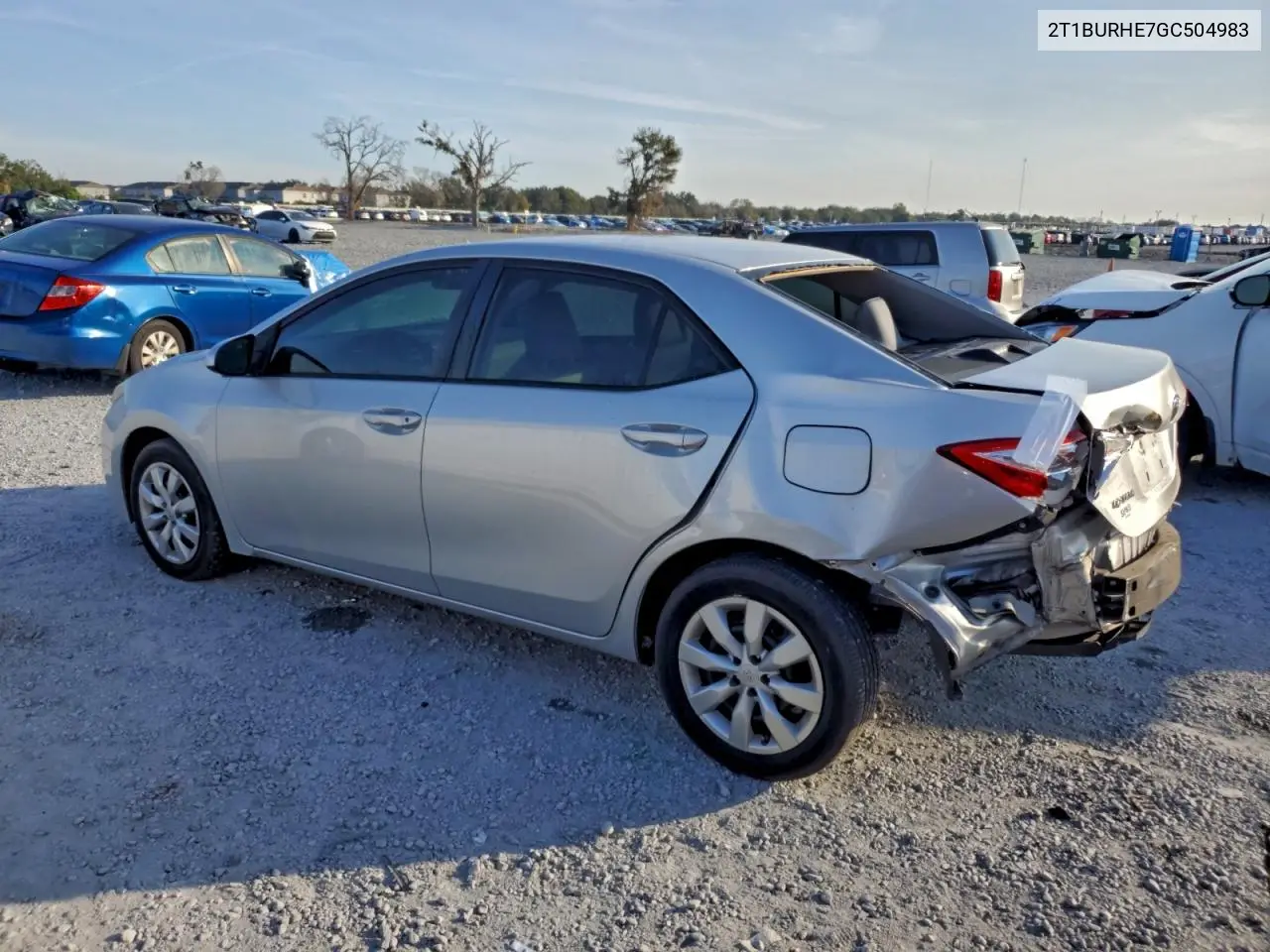 2T1BURHE7GC504983 2016 Toyota Corolla L