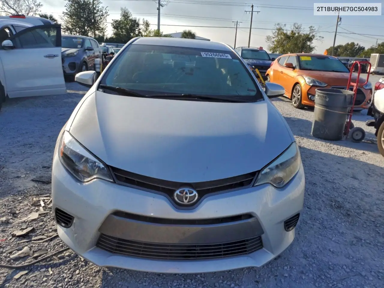 2T1BURHE7GC504983 2016 Toyota Corolla L