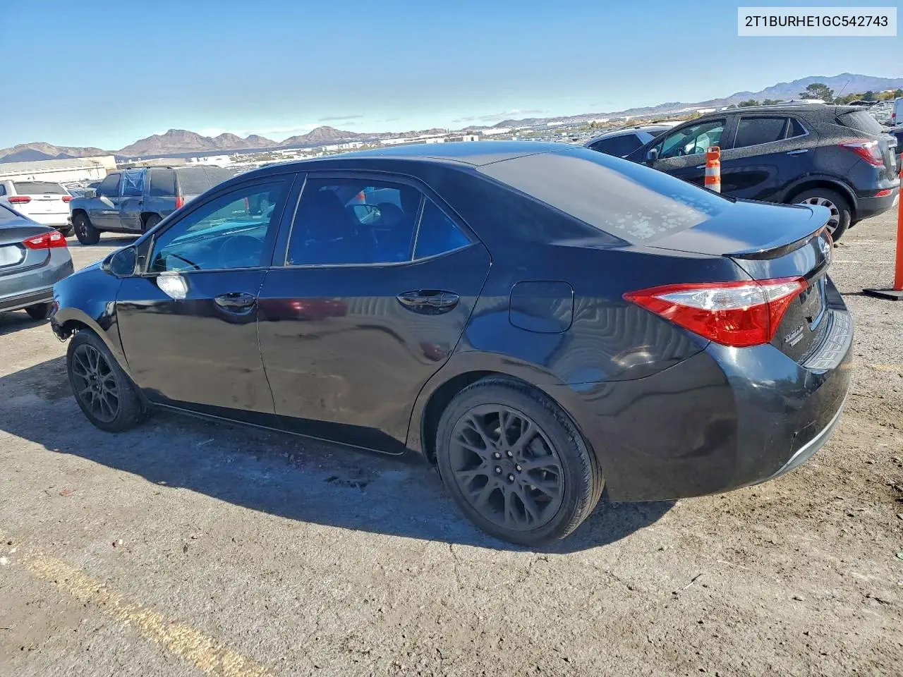 2T1BURHE1GC542743 2016 Toyota Corolla L