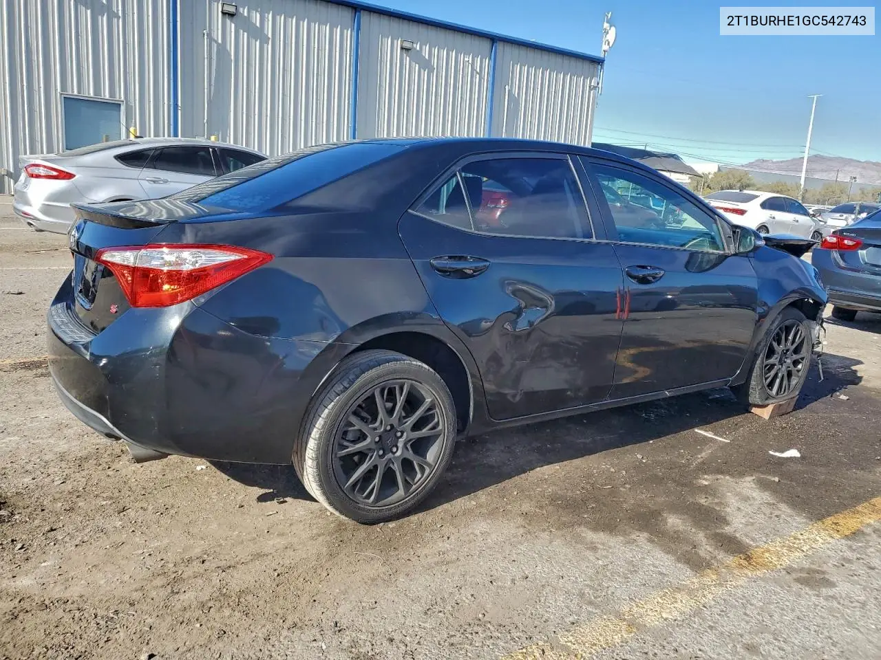 2T1BURHE1GC542743 2016 Toyota Corolla L