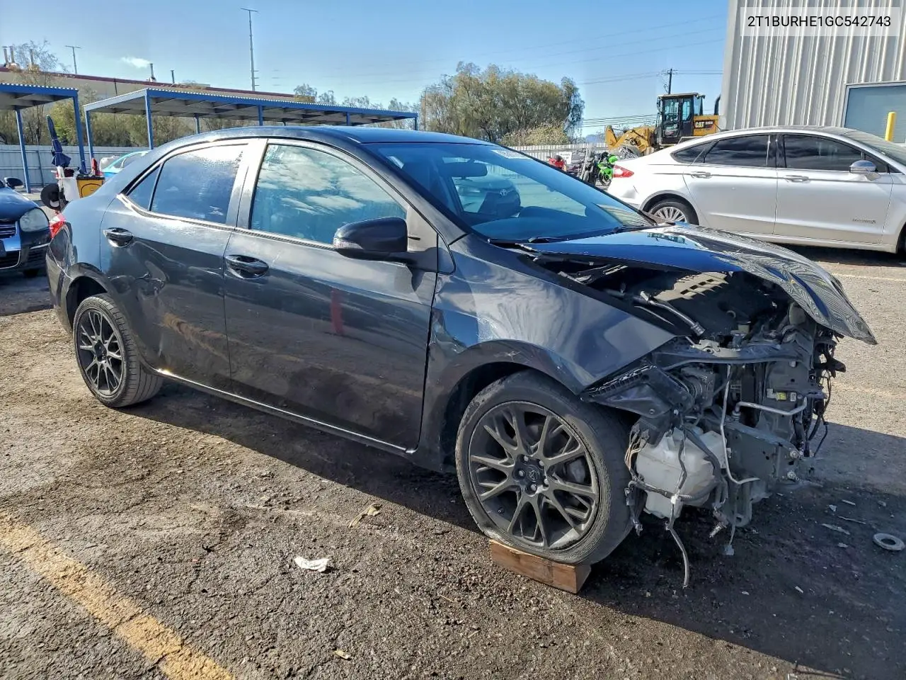 2T1BURHE1GC542743 2016 Toyota Corolla L