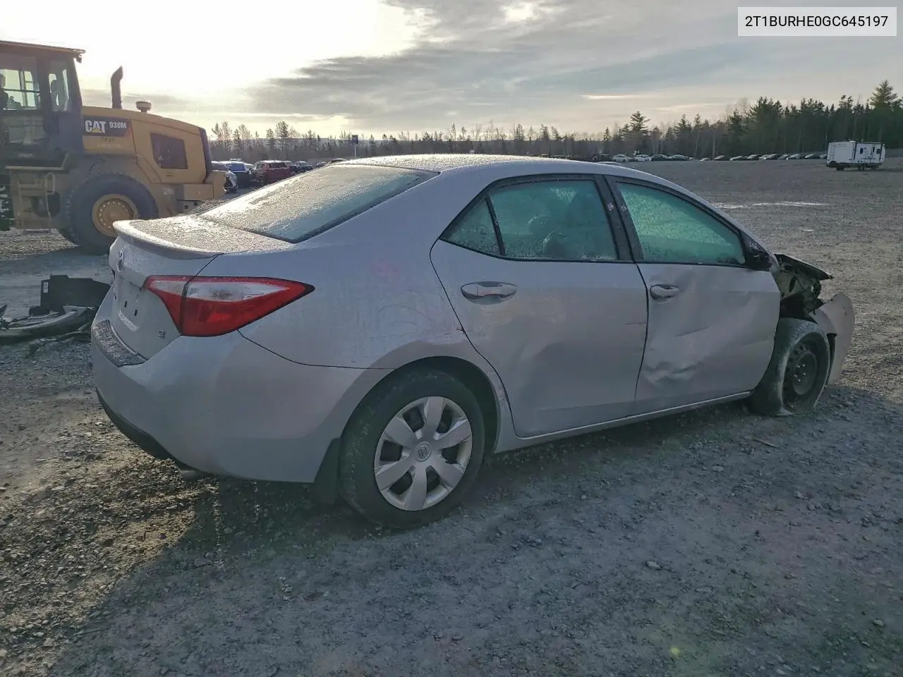 2T1BURHE0GC645197 2016 Toyota Corolla L