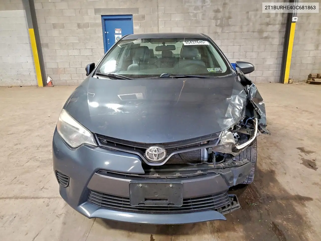 2T1BURHE4GC681863 2016 Toyota Corolla L