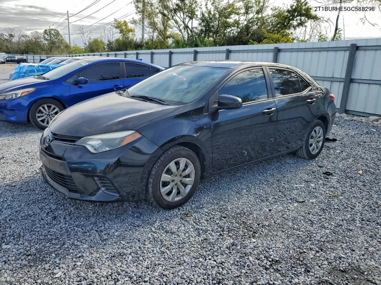 2T1BURHE5GC588298 2016 Toyota Corolla L