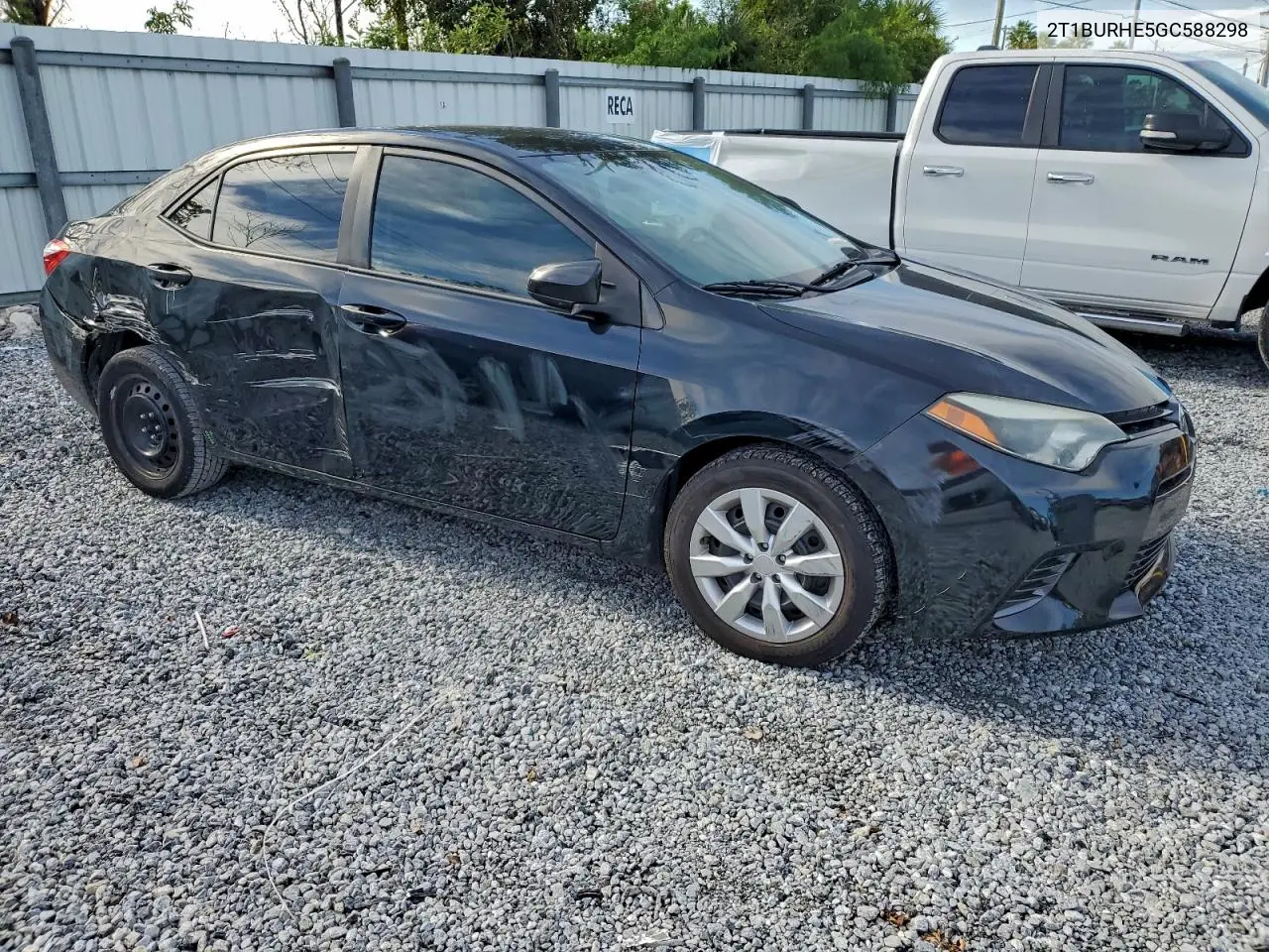2T1BURHE5GC588298 2016 Toyota Corolla L