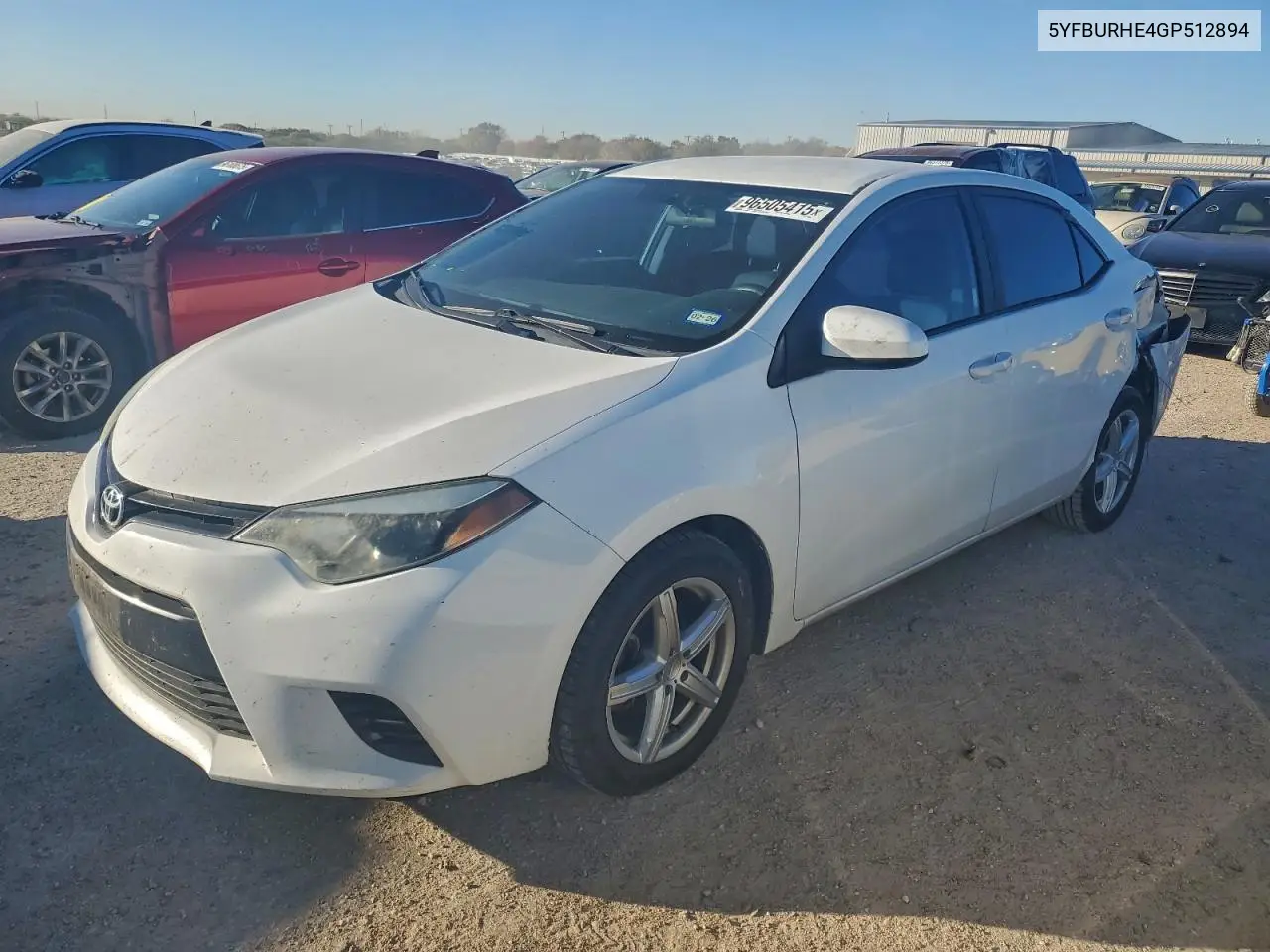 5YFBURHE4GP512894 2016 Toyota Corolla L